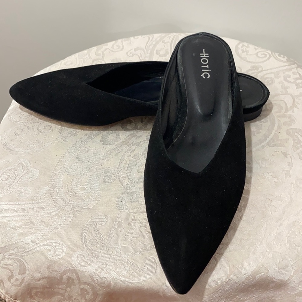 Women's Black Mules